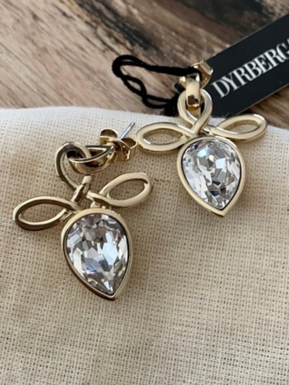 Dyrberg/Kern Ginette Swarovski crystal earrings